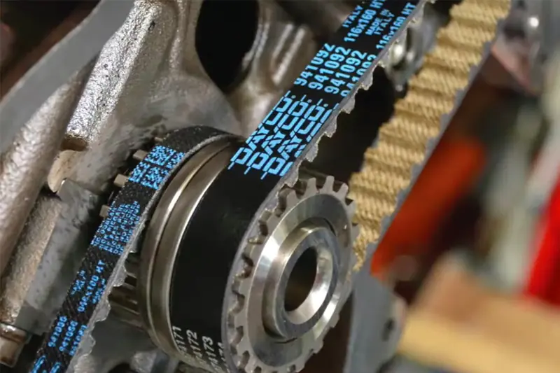 Dayco wet belt running in oil